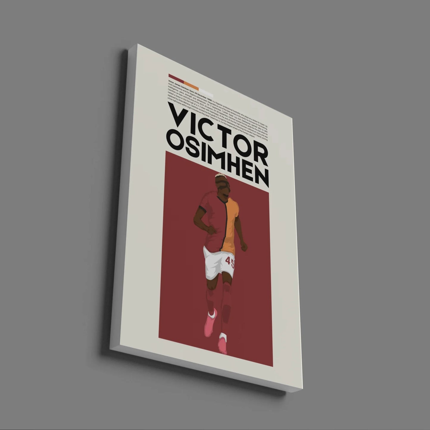 Victor Osimhen Galatasaray - Minimalist