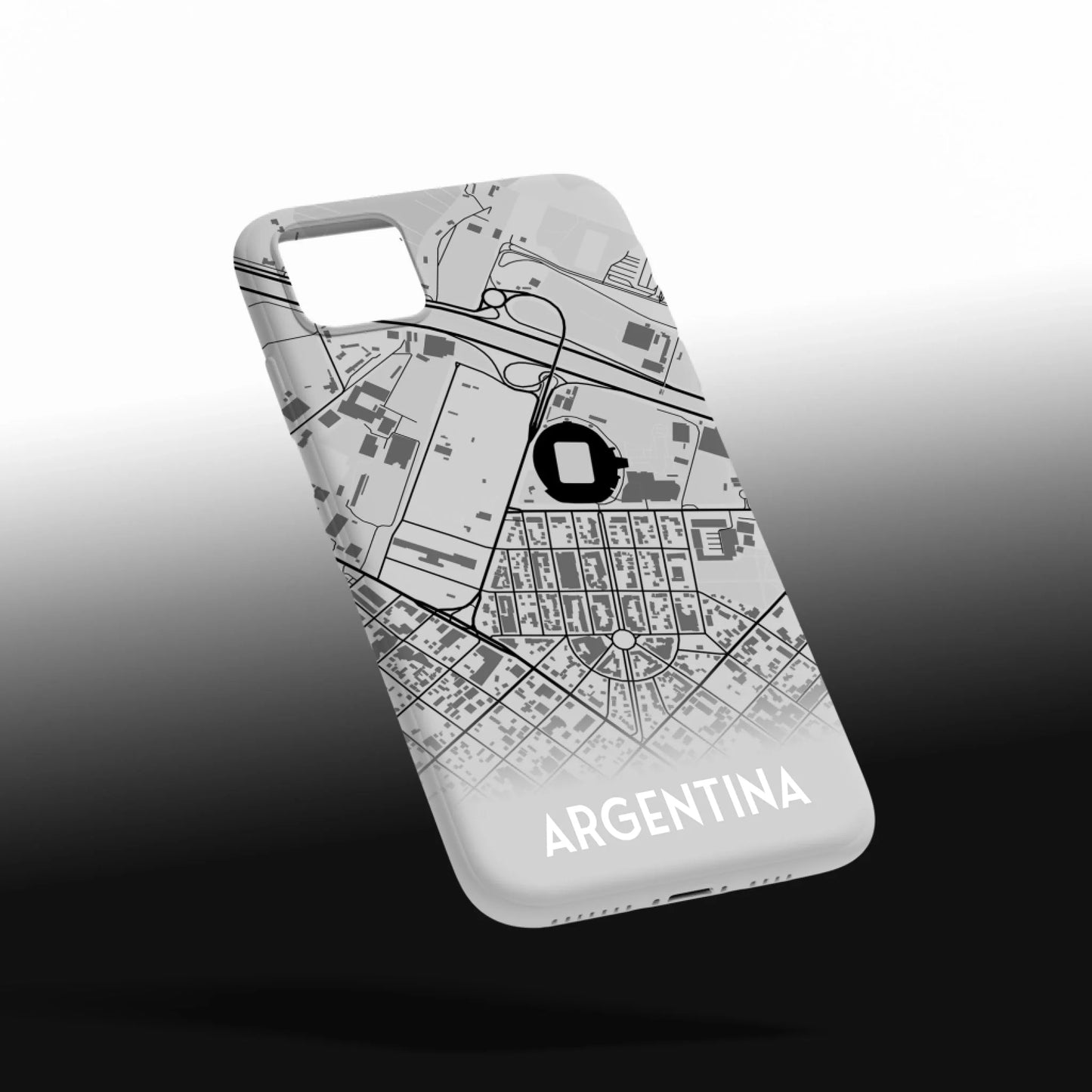 Argentina Stadium Map - Phone Case Poster - Fans Favourites