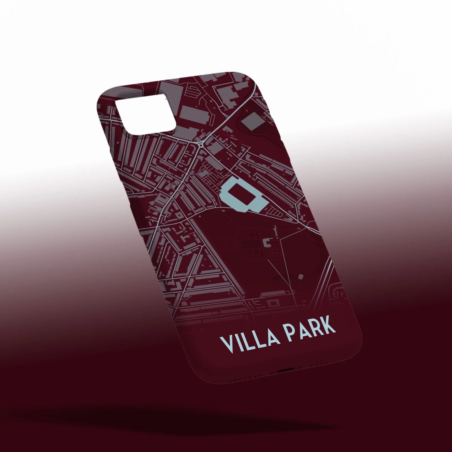 Aston Villa Stadium Map - Phone Case Poster - Fans Favourites