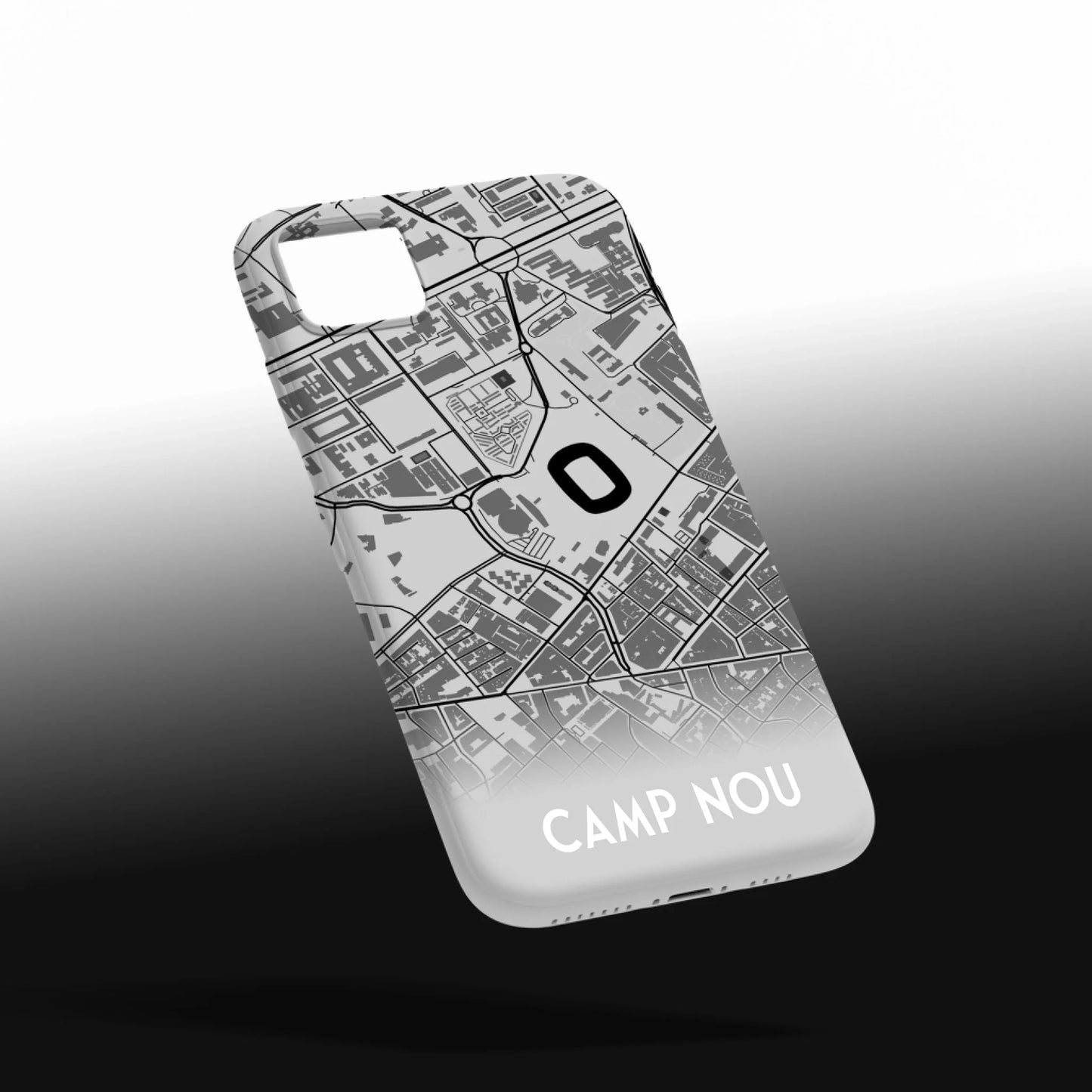 Barcelona Stadium Map - Phone Case Poster - Fans Favourites