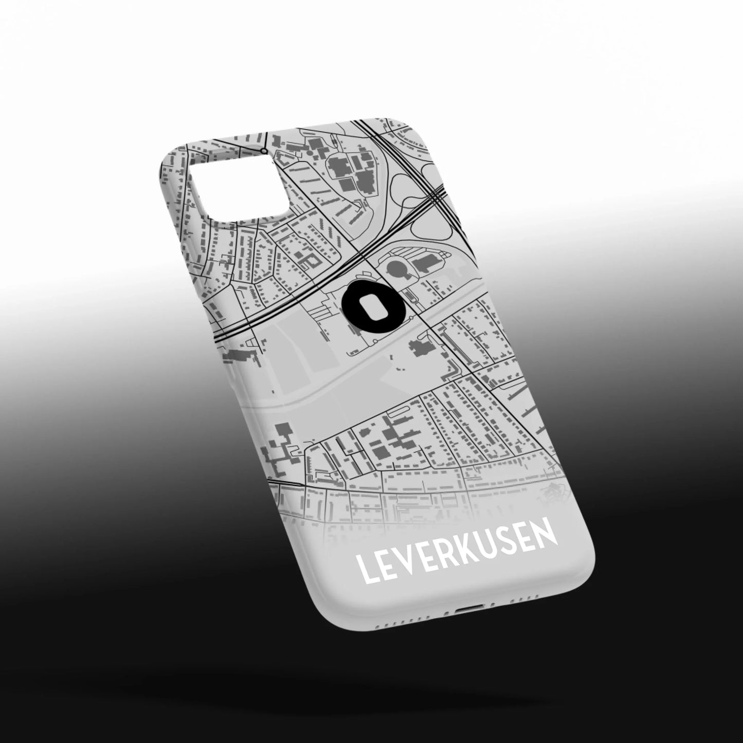 Bayer Leverkusen Stadium Map - Phone Case Poster - Fans Favourites