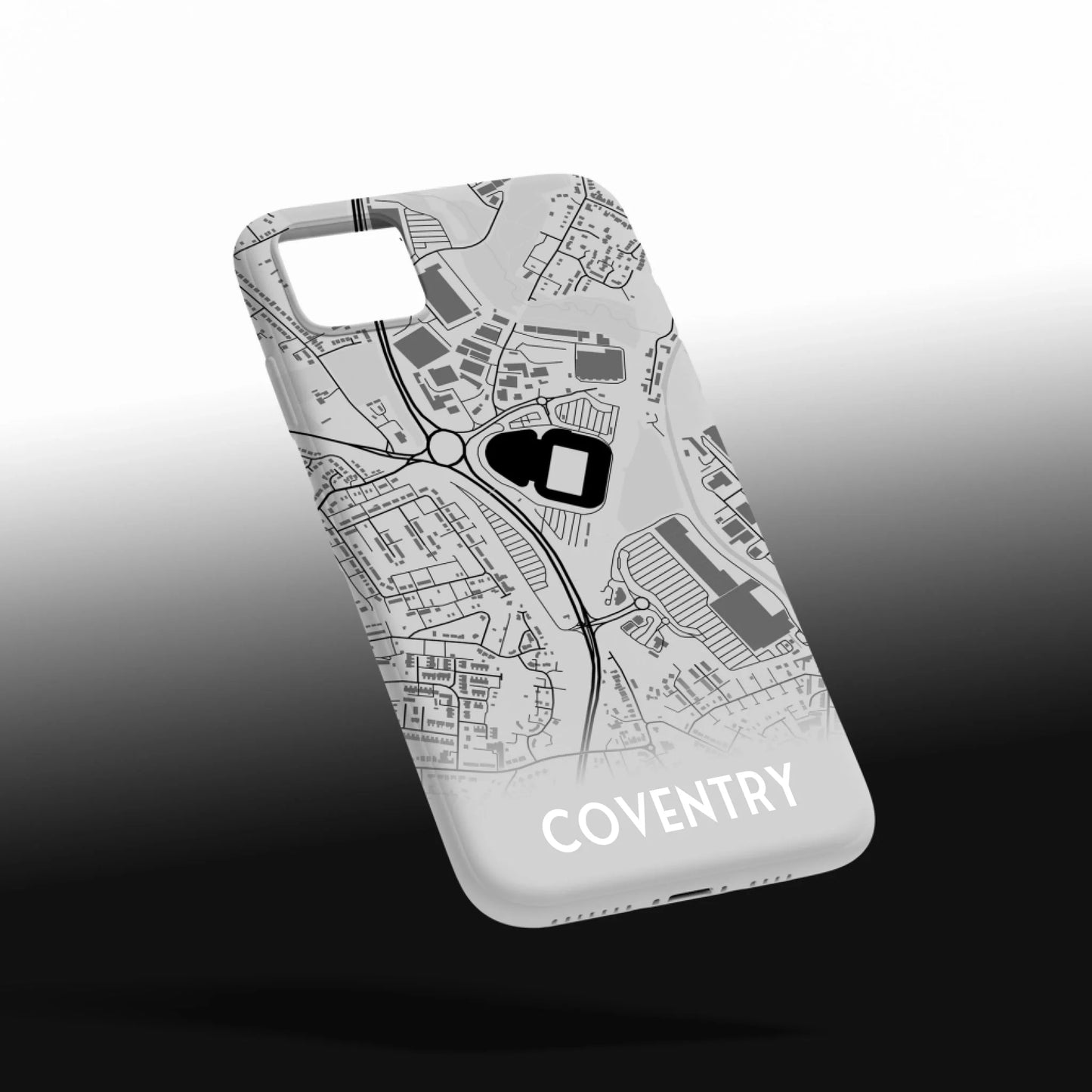 Coventry Stadium Map - Phone Case Poster - Fans Favourites