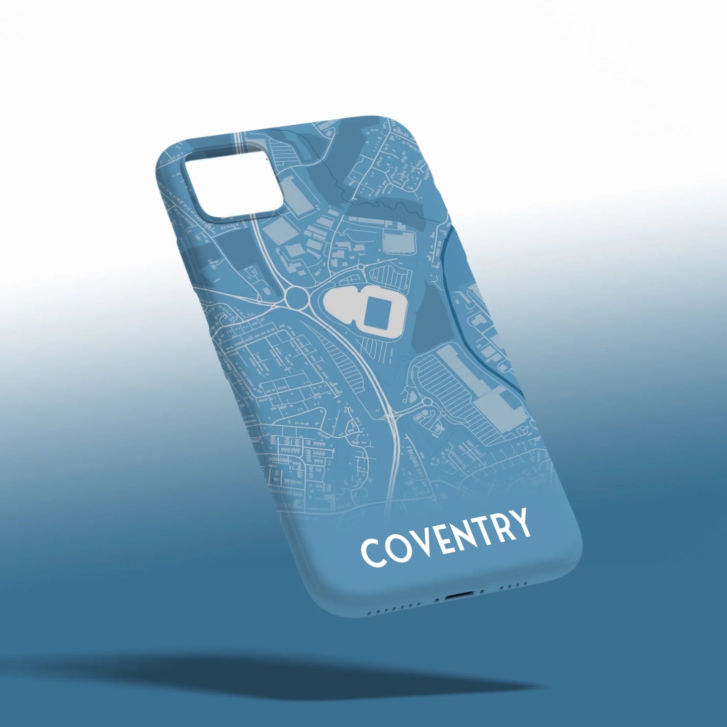 Coventry Stadium Map - Phone Case Poster - Fans Favourites