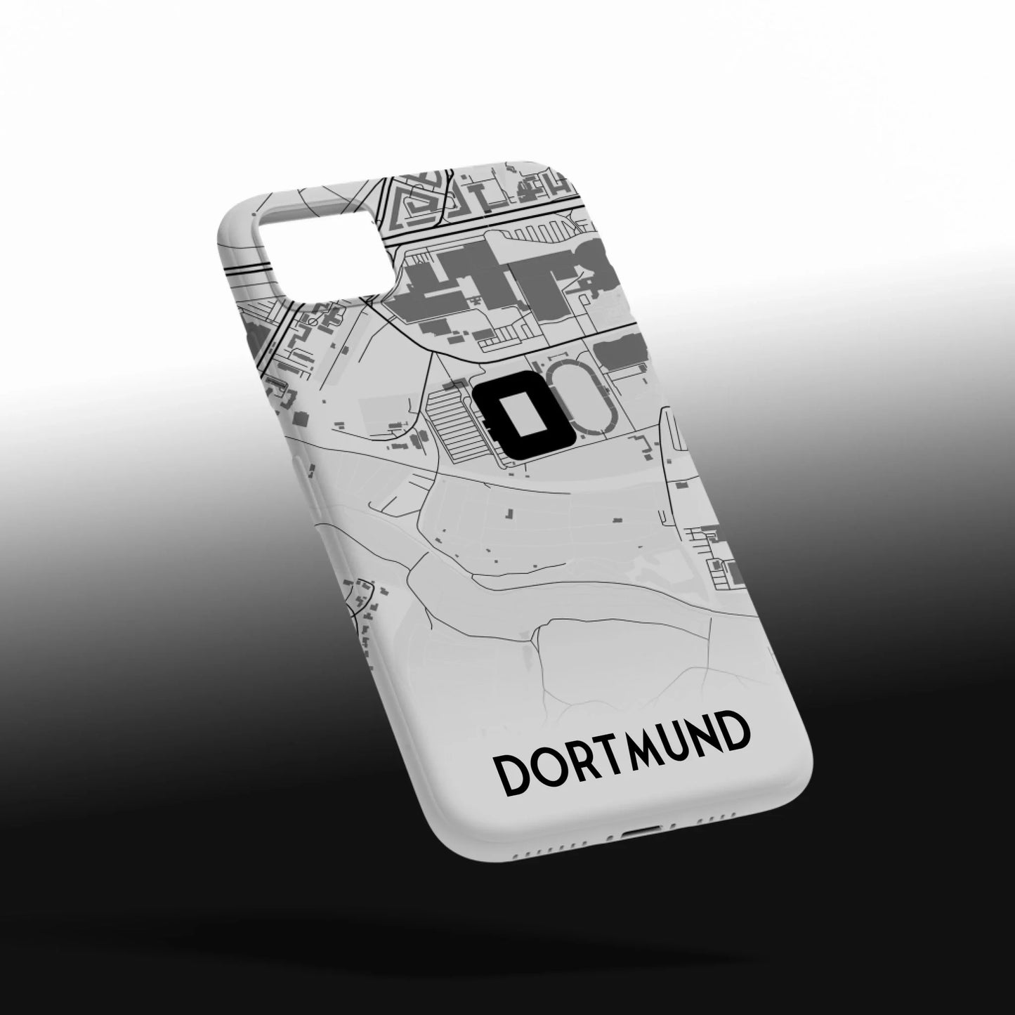 Dortmund Stadium Map - Phone Case Poster - Fans Favourites
