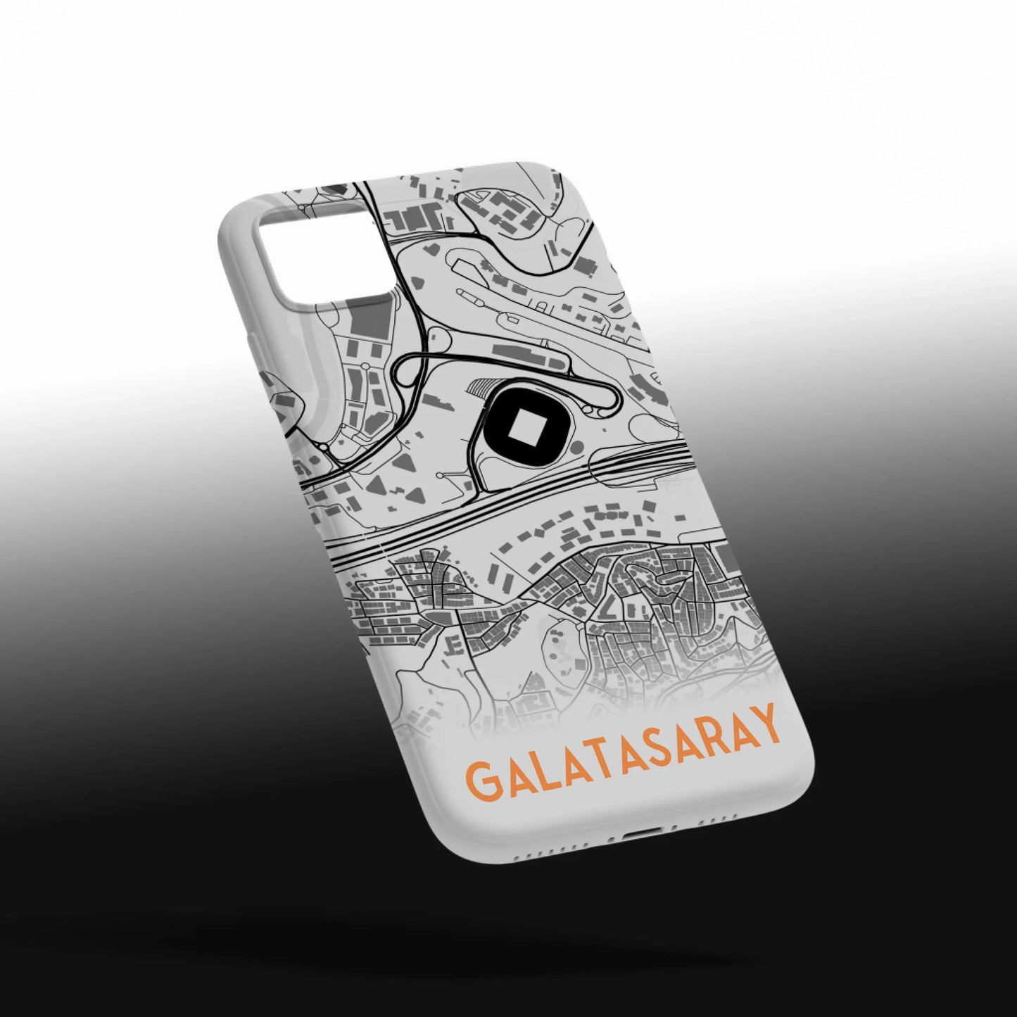 Galatasaray Stadium Map - Phone Case Poster - Fans Favourites