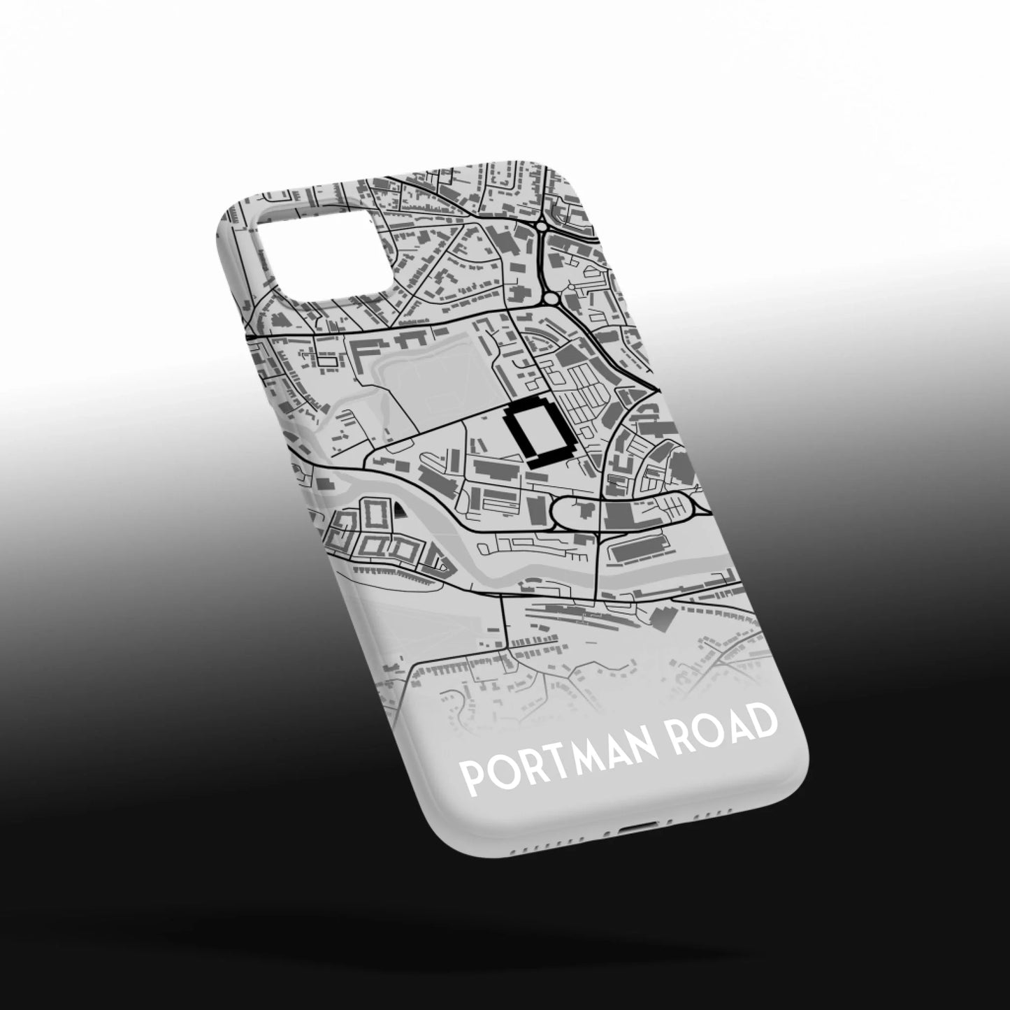 Ipswich Stadium Map - Phone Case Poster - Fans Favourites
