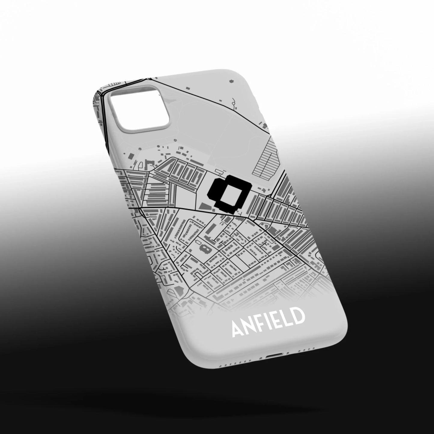 Liverpool Stadium Map - Phone Case Poster - Fans Favourites