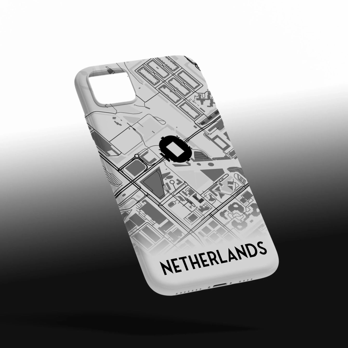 Netherlands Ajax Stadium Map - Phone Case Poster - Fans Favourites