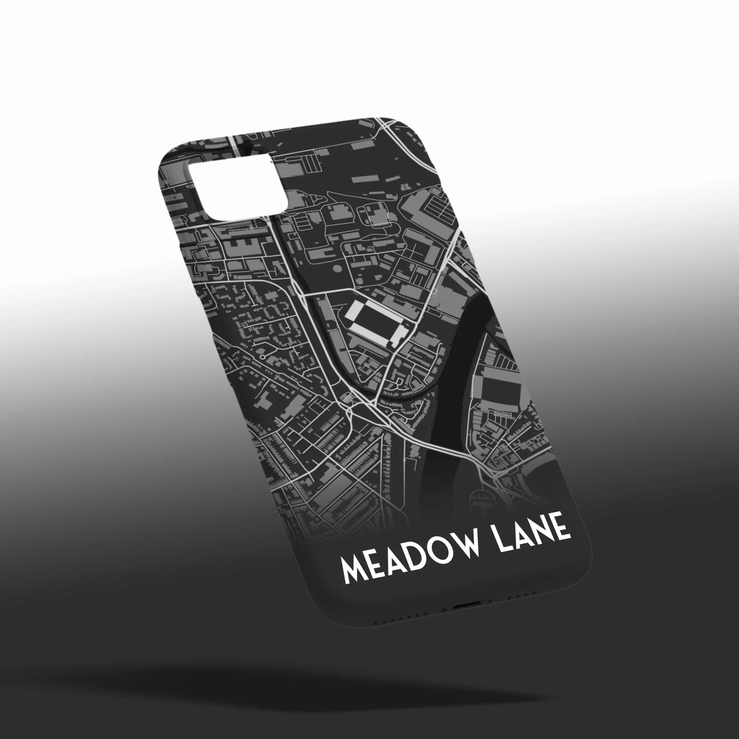 Notts County Stadium Map - Phone Case Poster - Fans Favourites