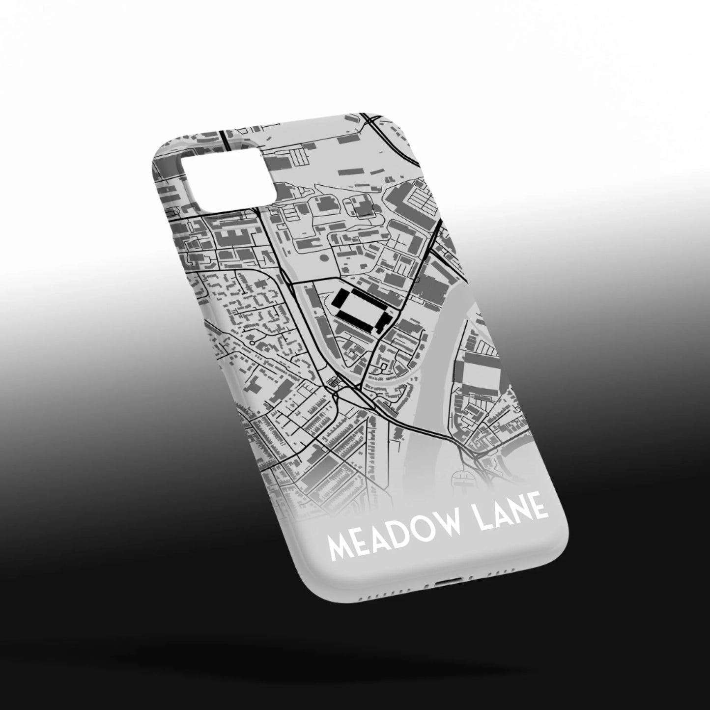 Notts County Stadium Map - Phone Case Poster - Fans Favourites