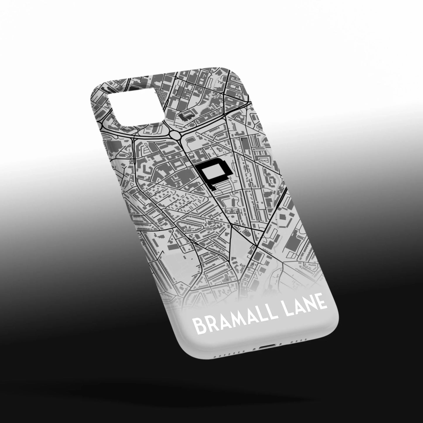 Sheffield Utd Stadium Map - Phone Case Poster - Fans Favourites