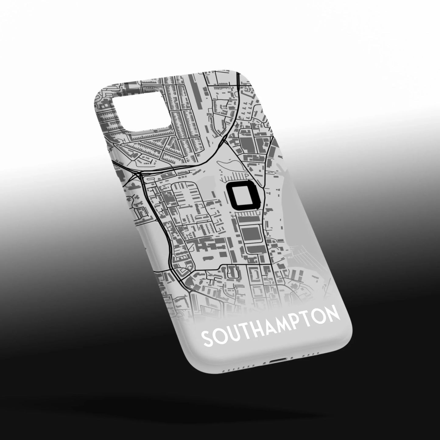 Southampton Stadium Map - Phone Case Poster - Fans Favourites