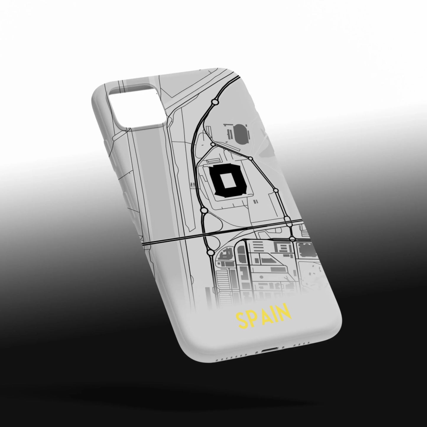 Spain Stadium Map - Phone Case Poster - Fans Favourites
