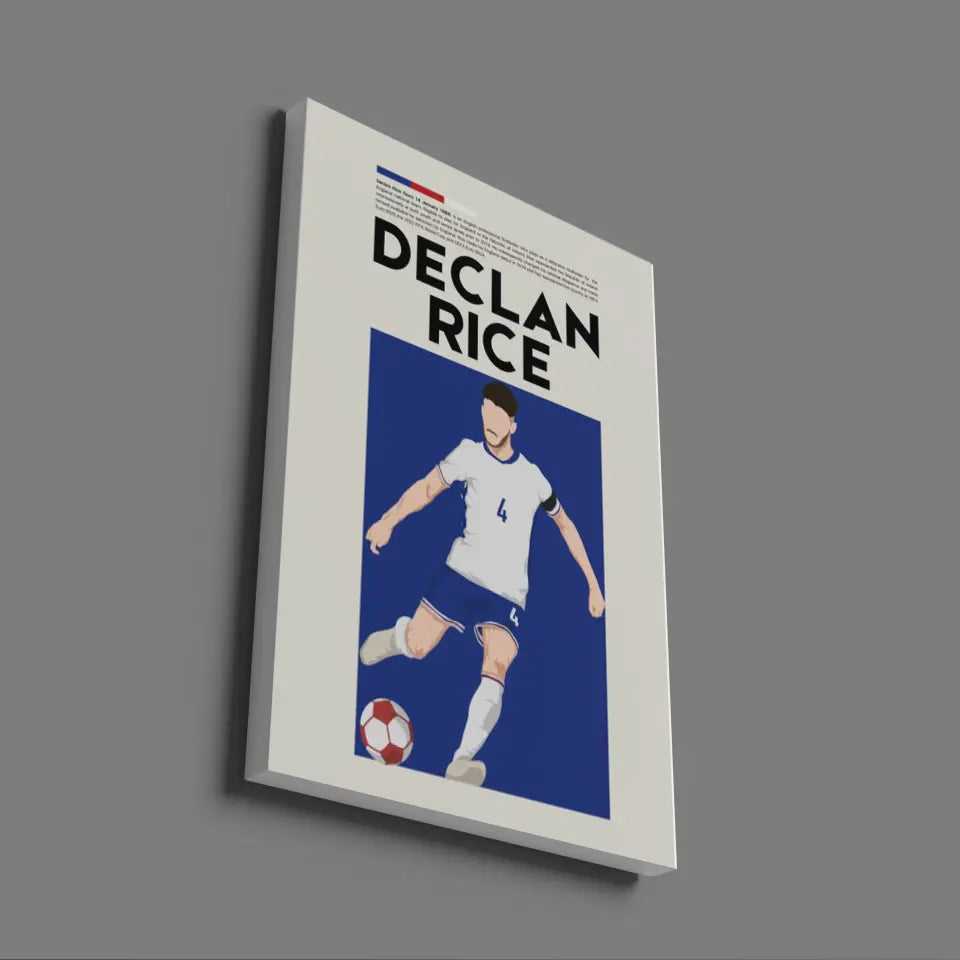 Declan Rice England - Minimalist Poster - Fans Favourites