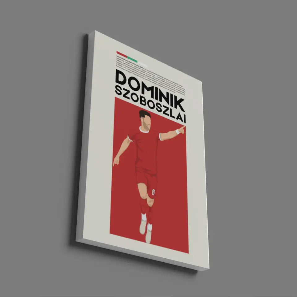 Dominik Szoboszlai Liverpool - Minimalist Poster - Fans Favourites