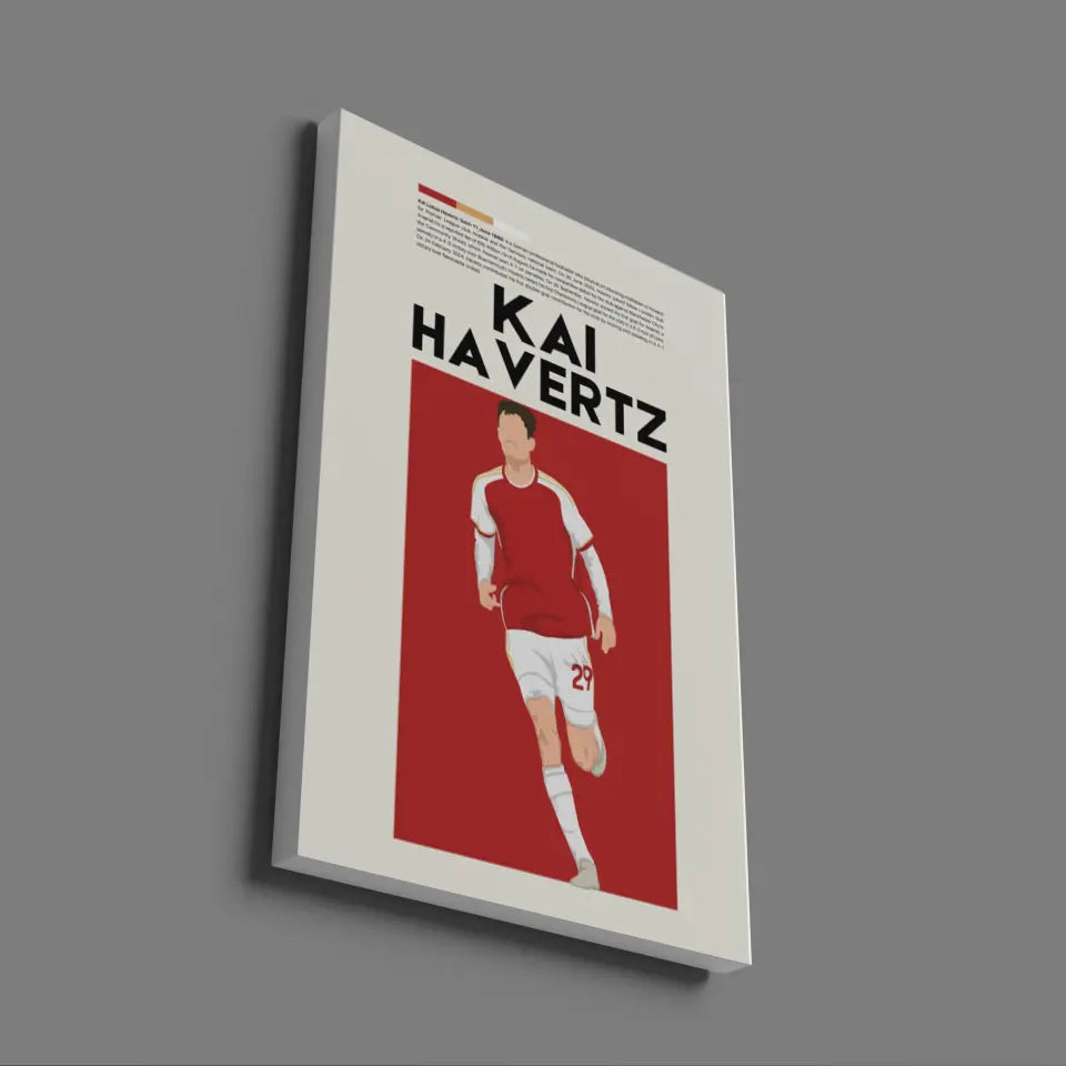 Kai Havertz Arsenal - Minimalist Poster - Fans Favourites