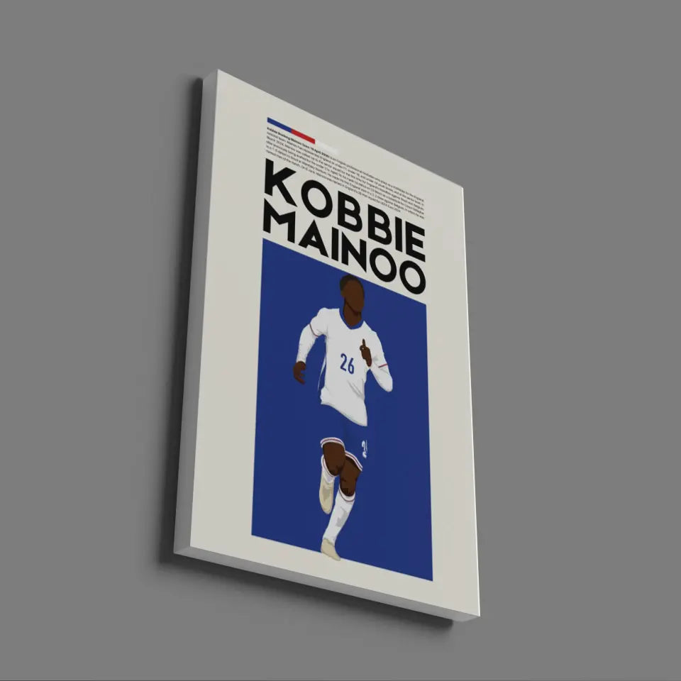 Kobbie Mainoo England - Minimalist Poster - Fans Favourites