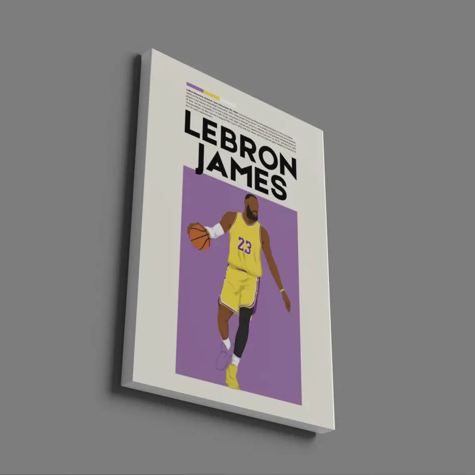 LeBron James Los Angeles - Minimalist Poster - Fans Favourites