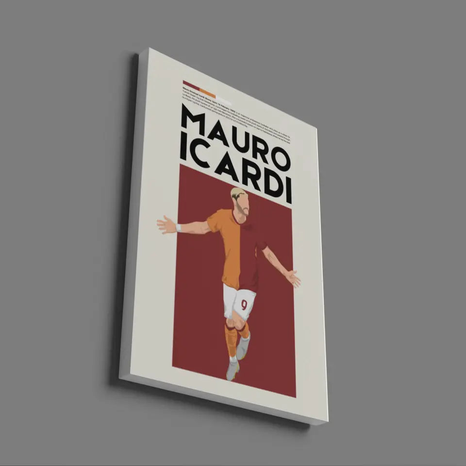 Mauro Icardi Galatasaray - Minimalist Poster - Fans Favourites