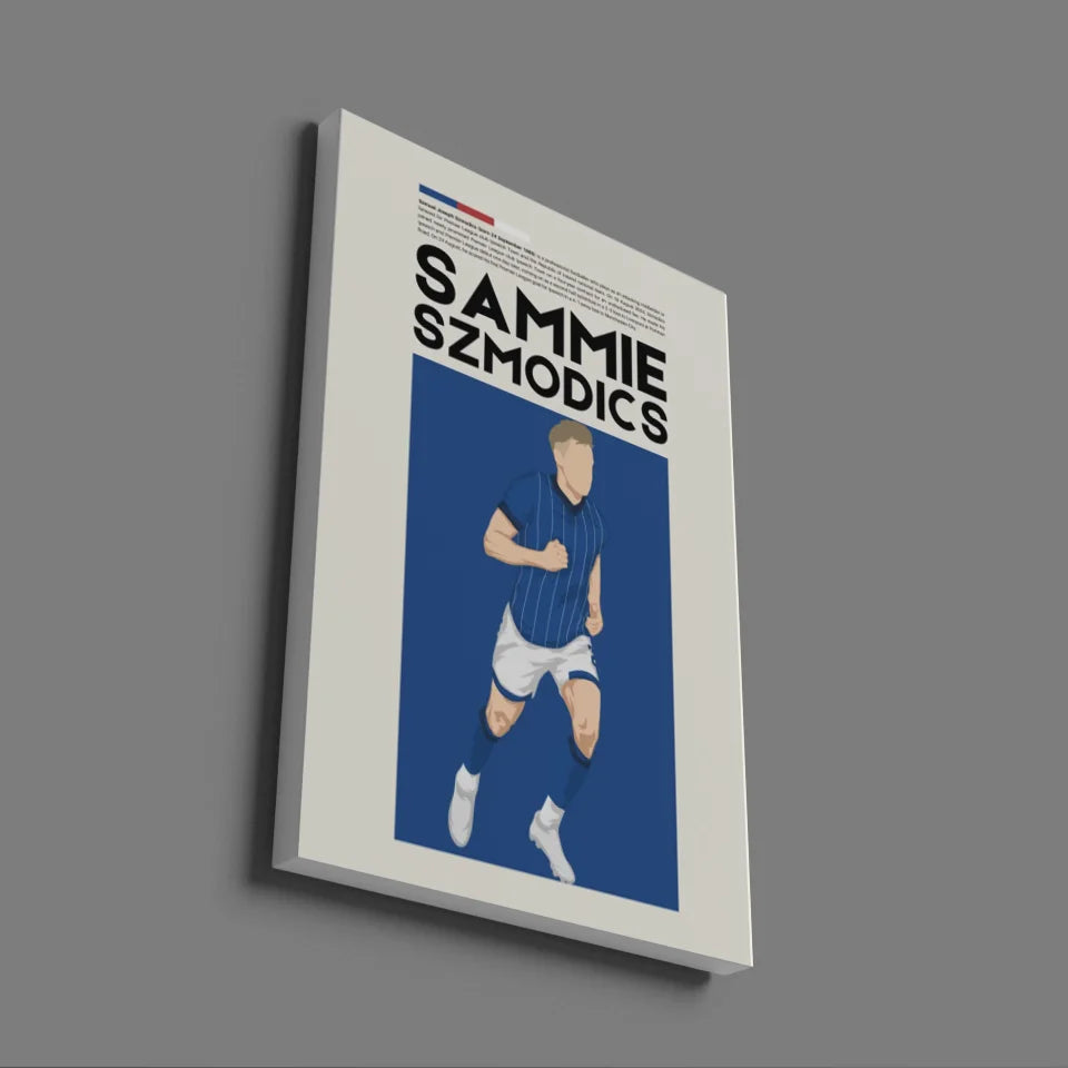 Sammie Szmodics Ipswich - Minimalist Poster - Fans Favourites