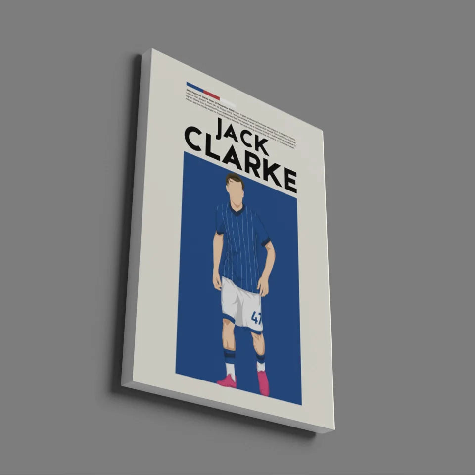 Jack Clarke Ipswich - Minimalist Poster - Fans Favourites
