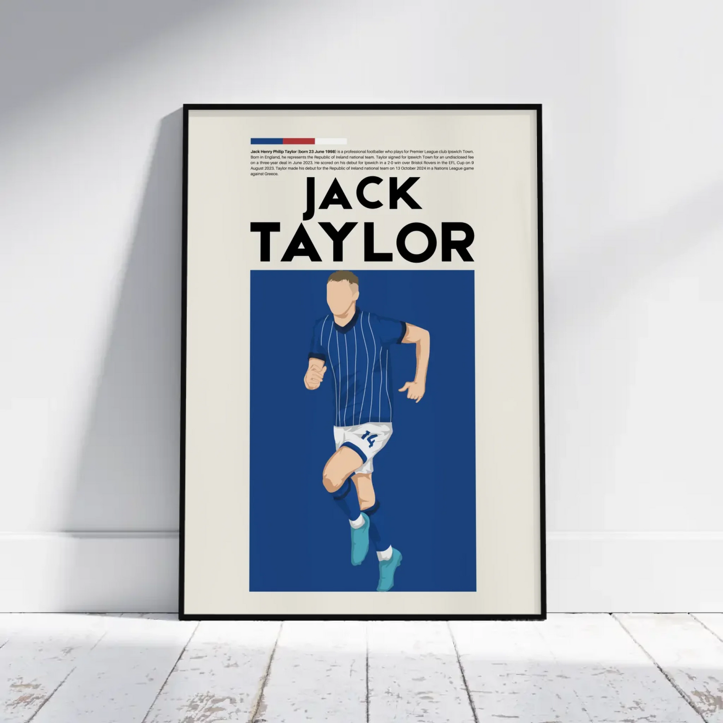 Jack Taylor Ipswich - Minimalist Poster - Fans Favourites