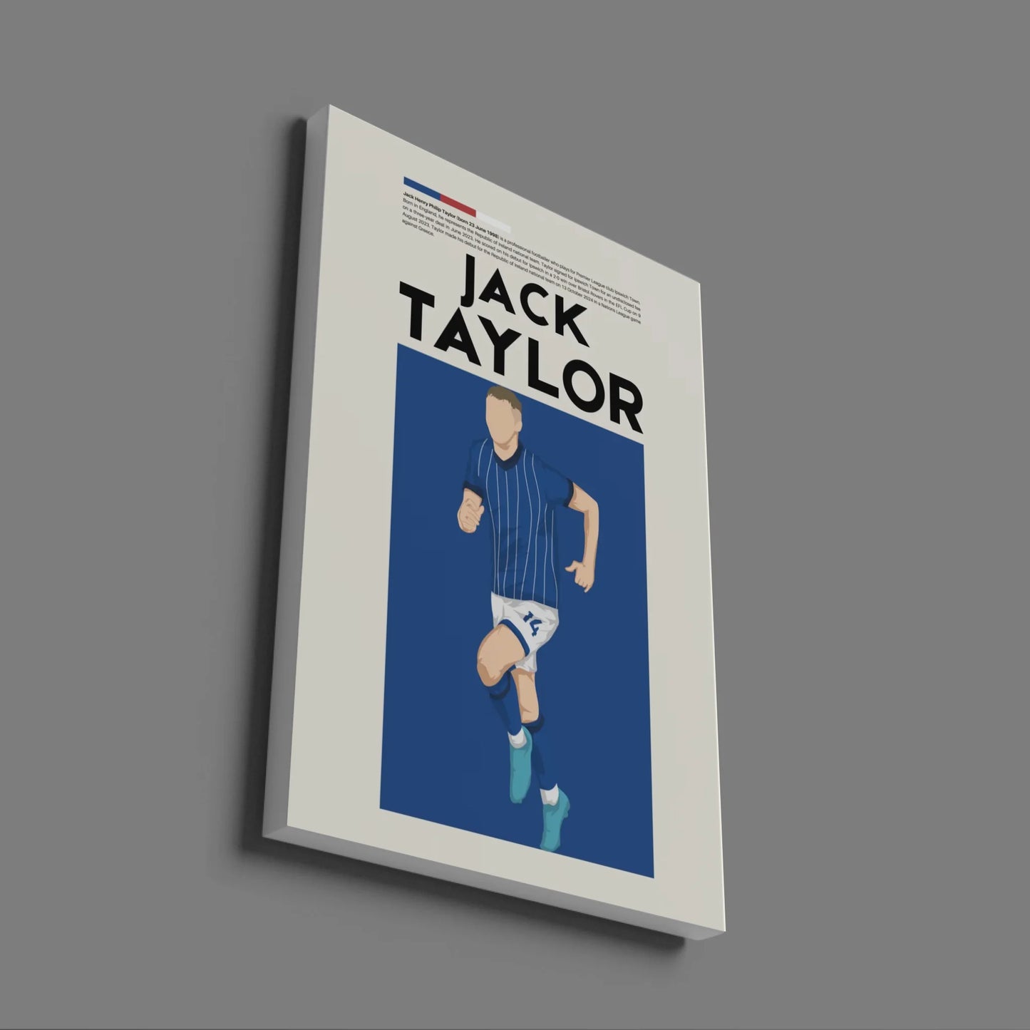 Jack Taylor Ipswich - Minimalist Poster - Fans Favourites