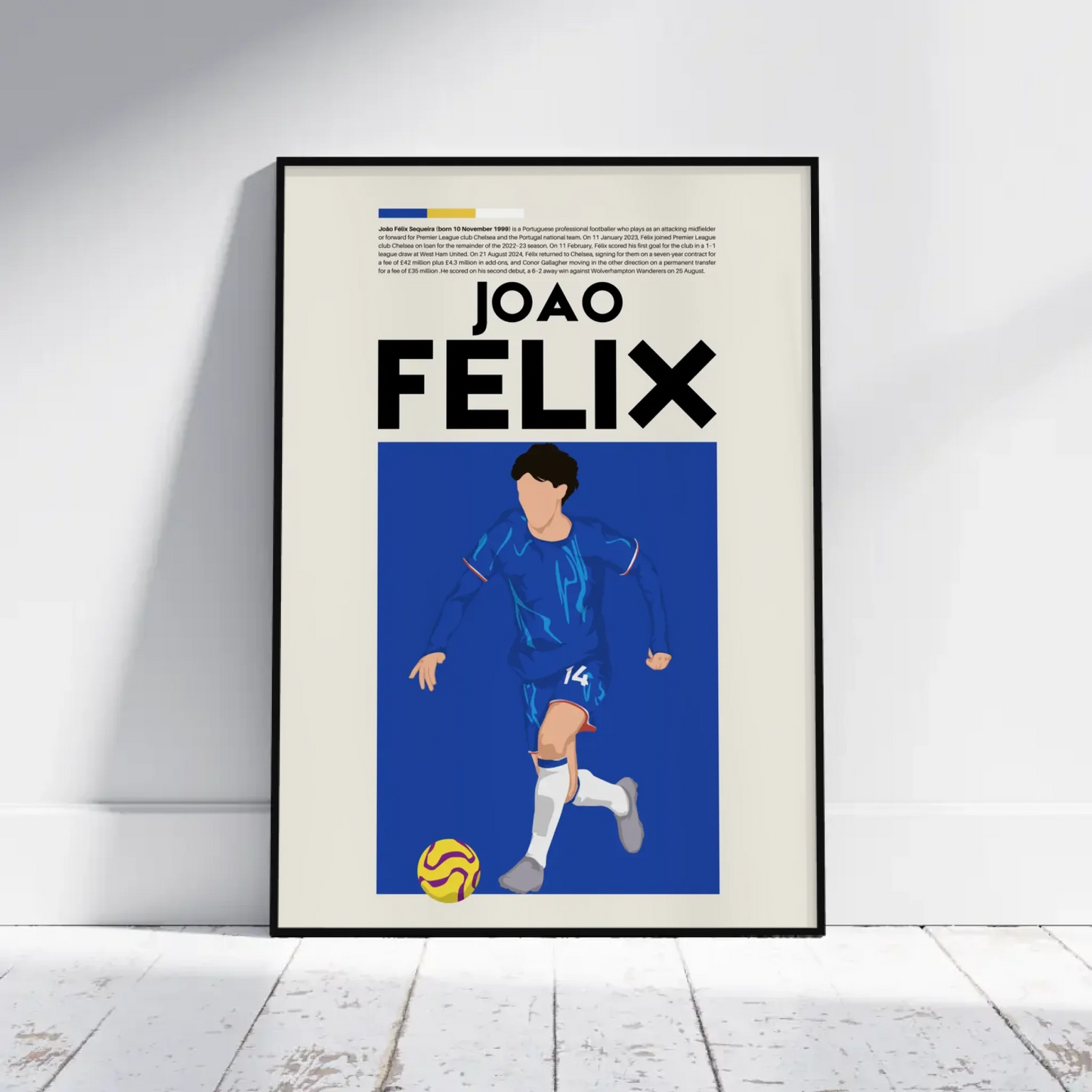 João Félix Chelsea - Minimalist Poster - Fans Favourites