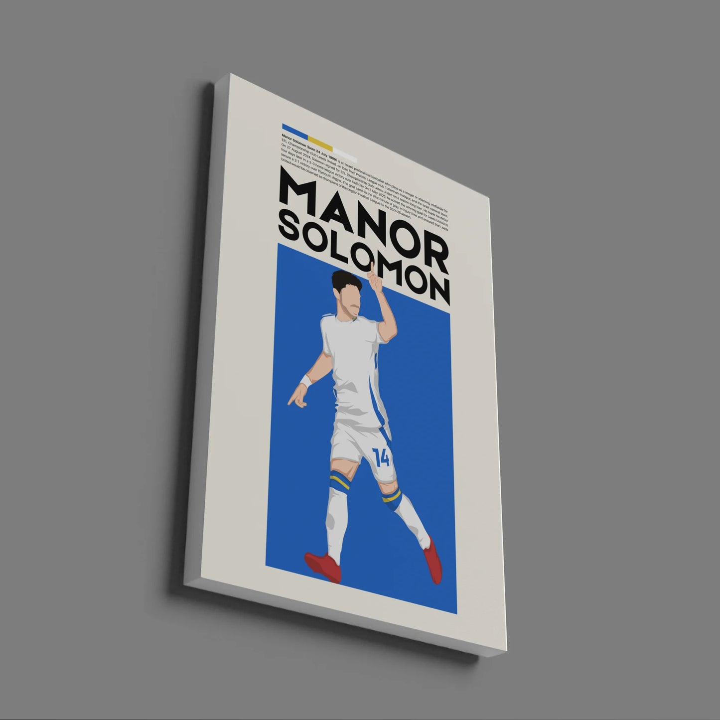 Manor Solomon Leeds - Minimalist Poster - Fans Favourites