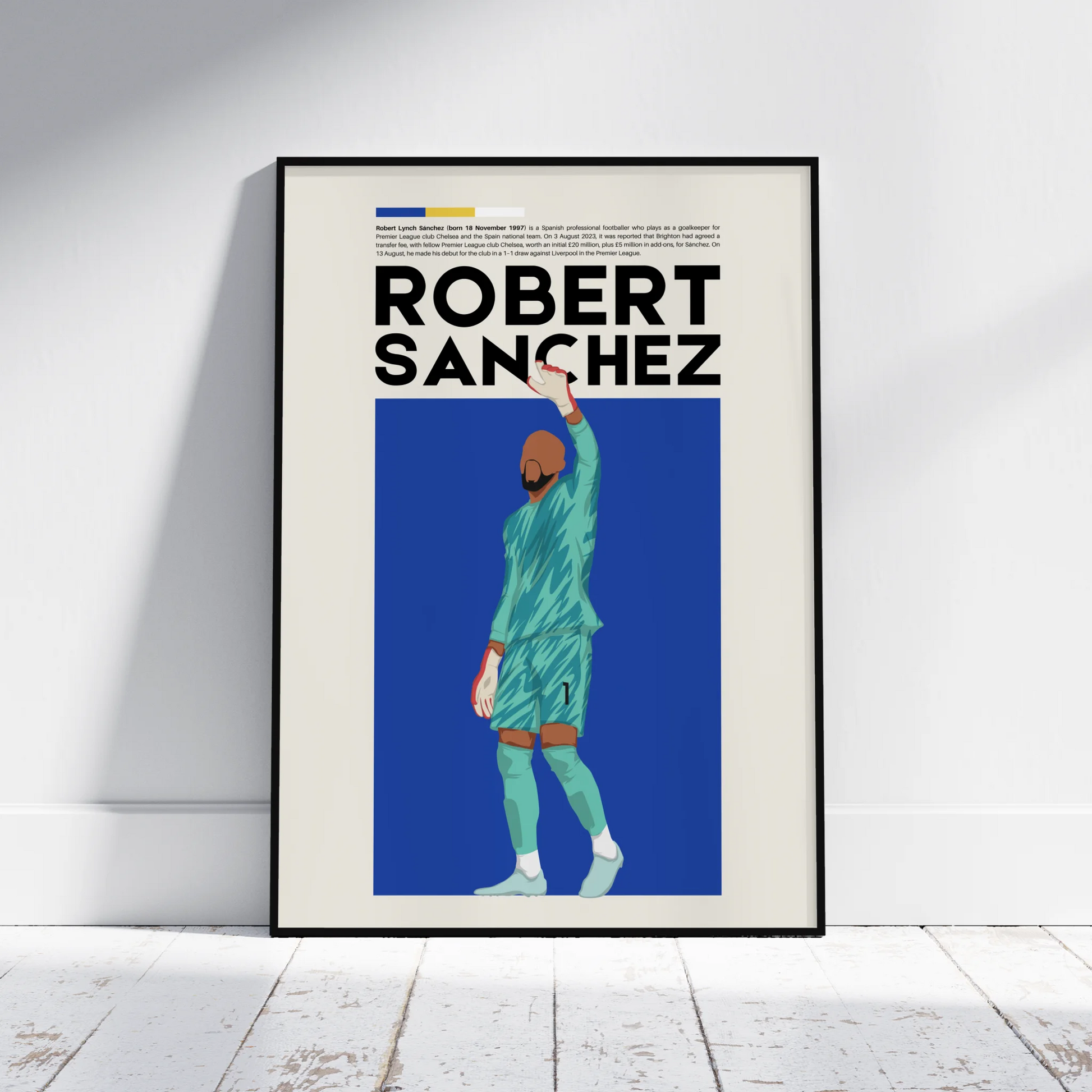 Robert Sanchez Chelsea - Minimalist Poster - Fans Favourites