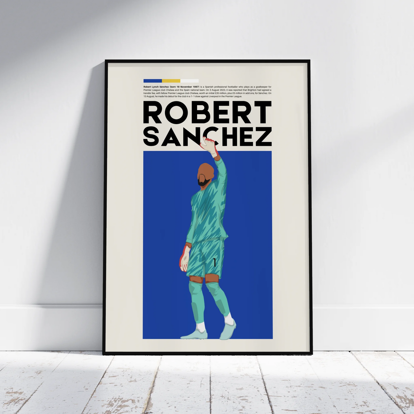 Robert Sanchez Chelsea - Minimalist Poster - Fans Favourites