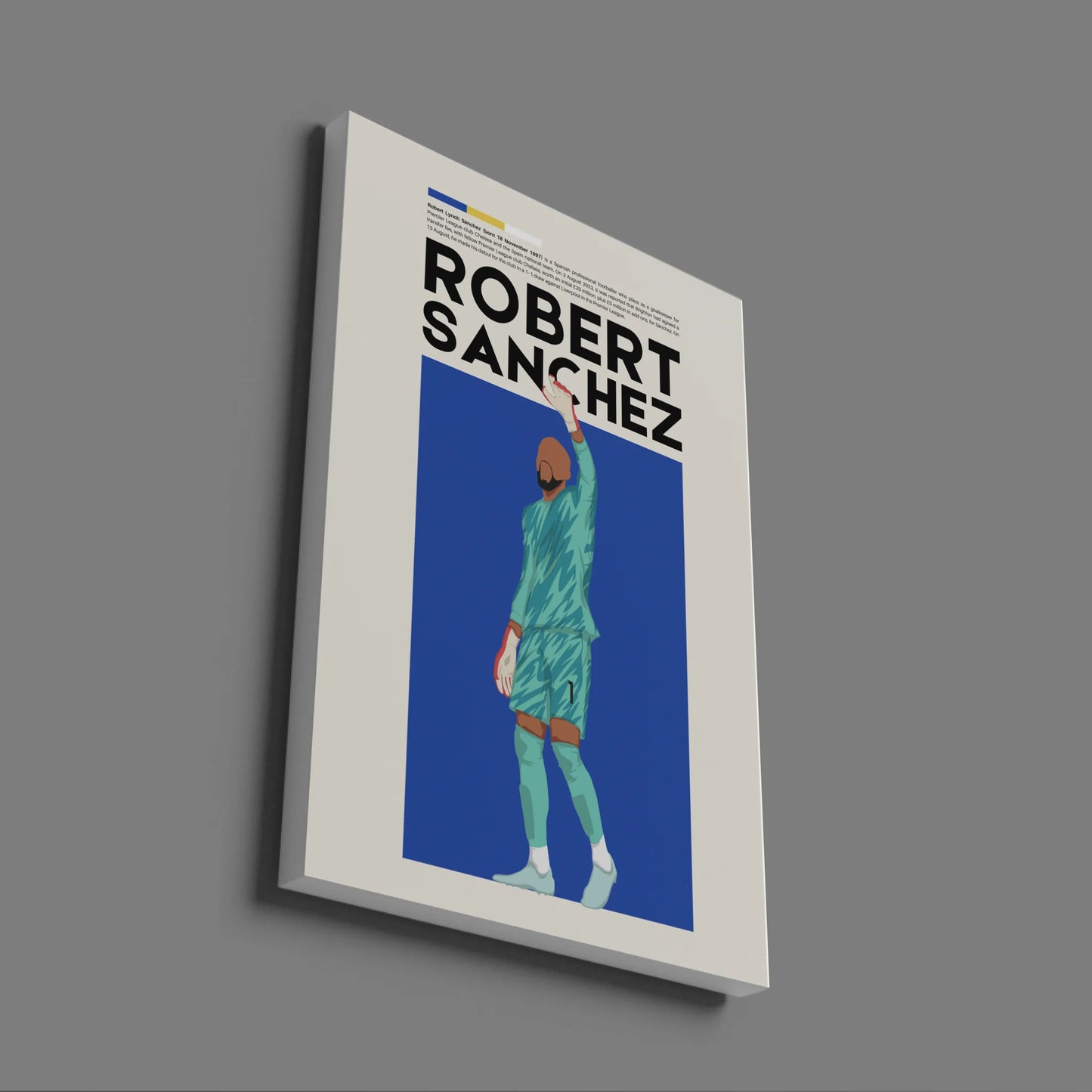 Robert Sanchez Chelsea - Minimalist Poster - Fans Favourites