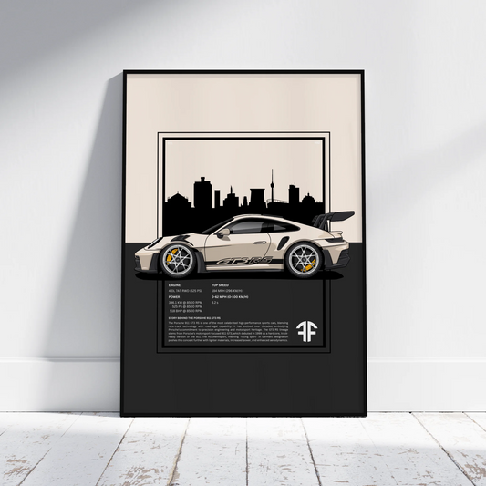 Porsche 911 GT3 RS 991.2 Poster - Fans Favourites