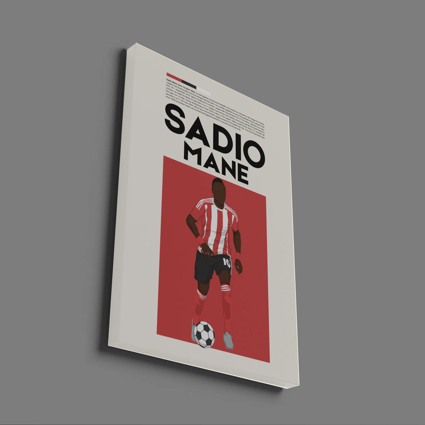 Sadio Mané Southampton - Minimalist