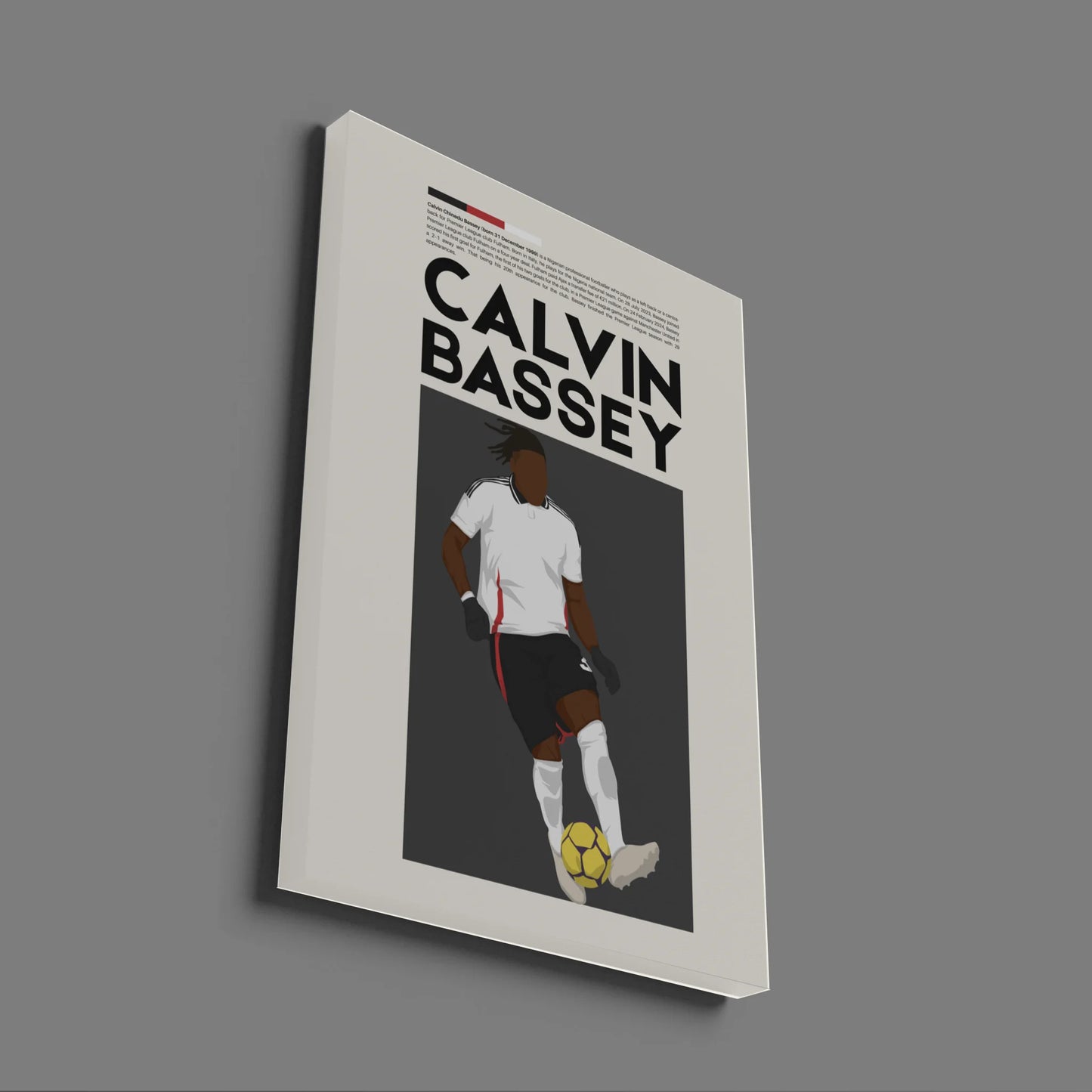 Calvin Bassey Fulham - Minimalist