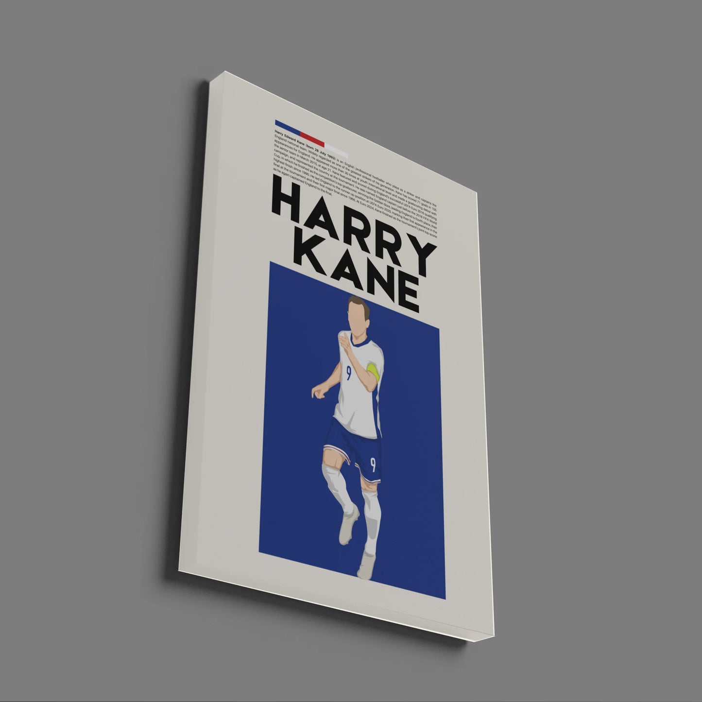 Harry Kane England - Minimalist
