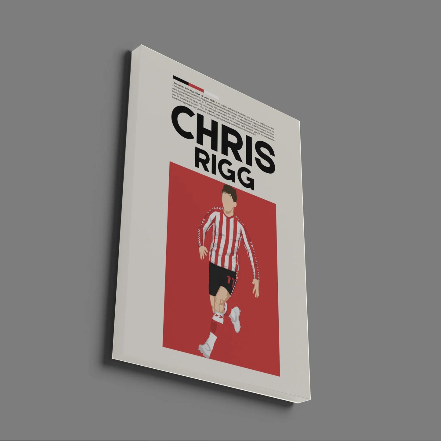 Chris Rigg Sunderland - Minimalist