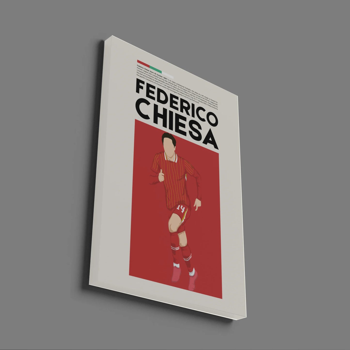 Federico Chiesa Liverpool - Minimalist