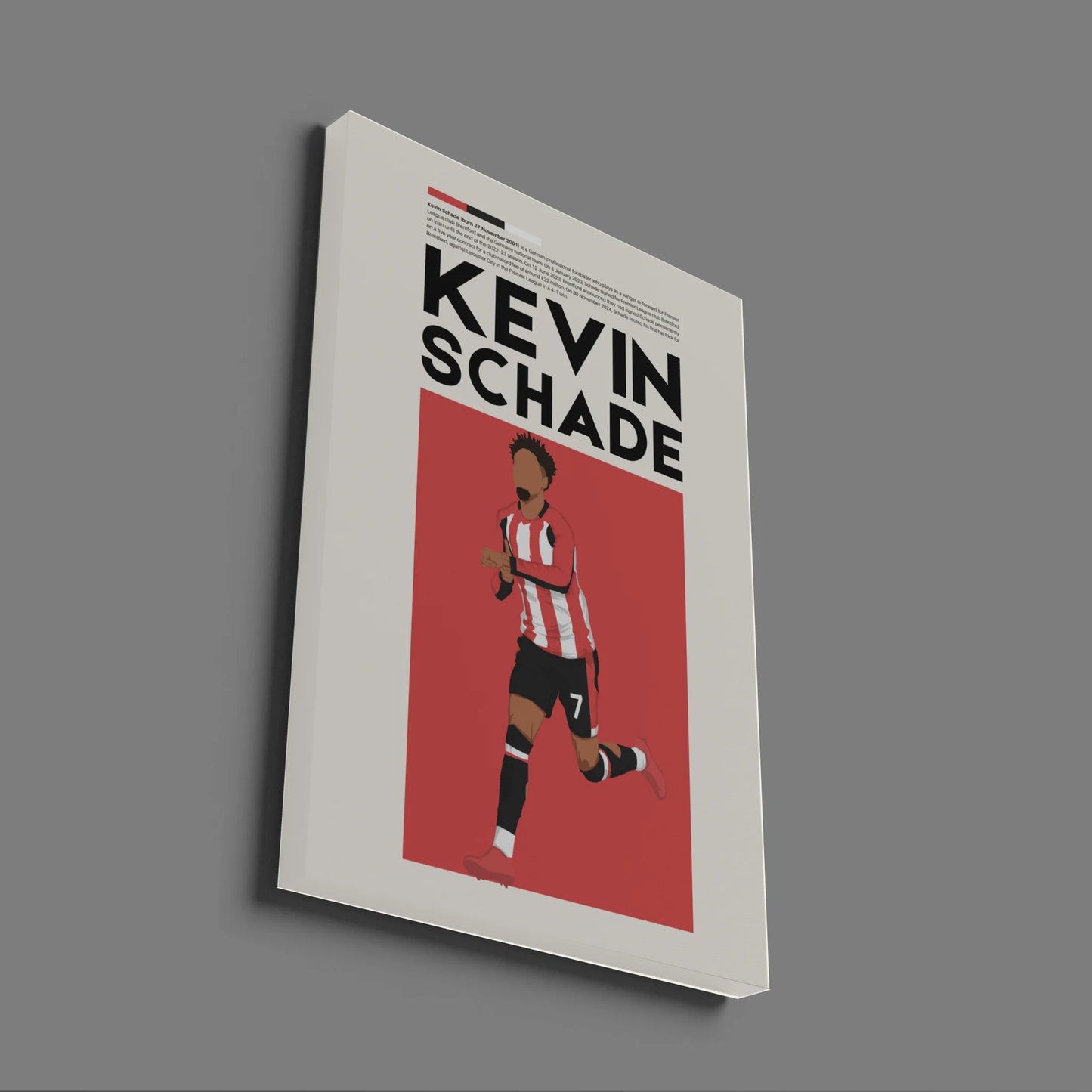 Kevin Schade Brentford - Minimalist