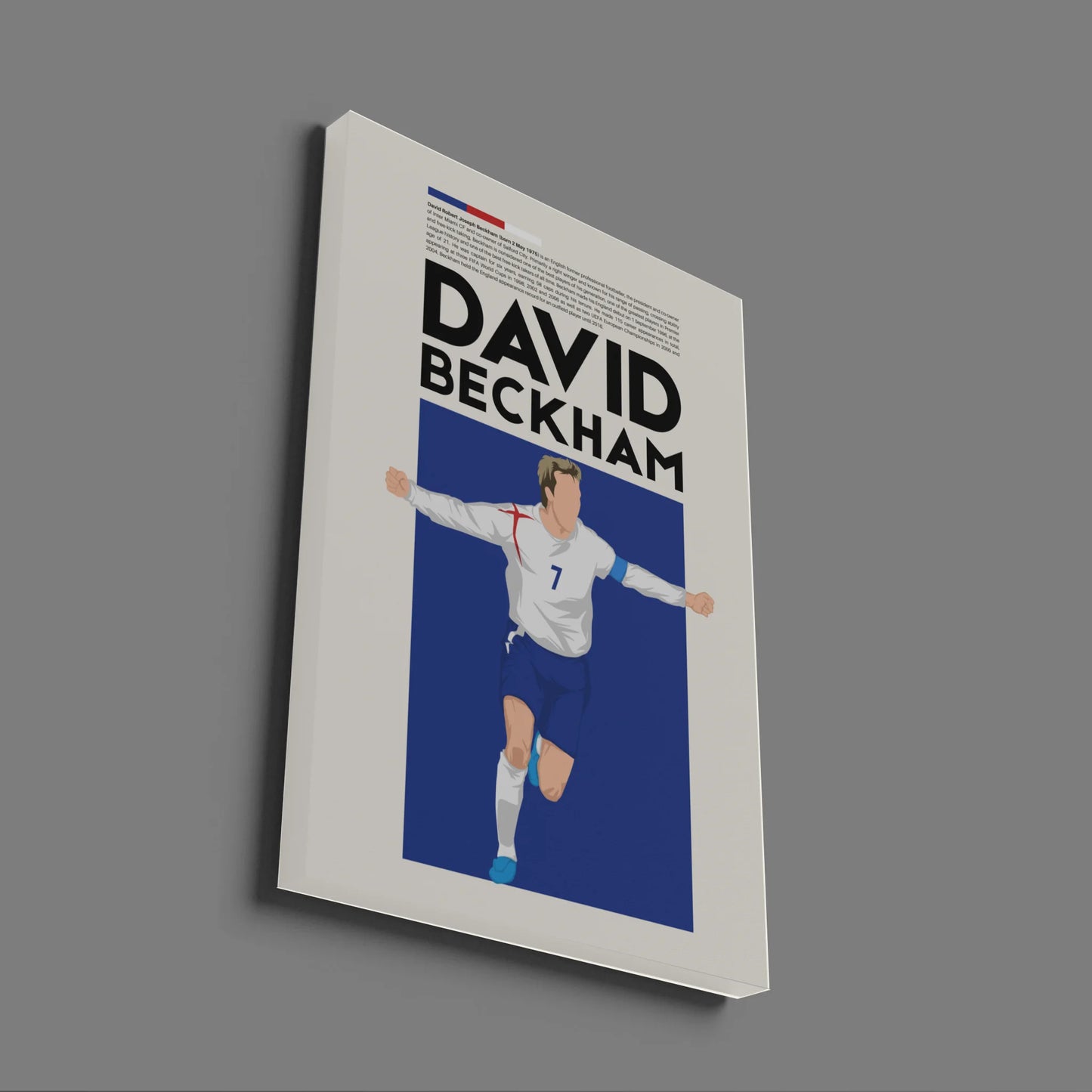 David Beckham England - Minimalist