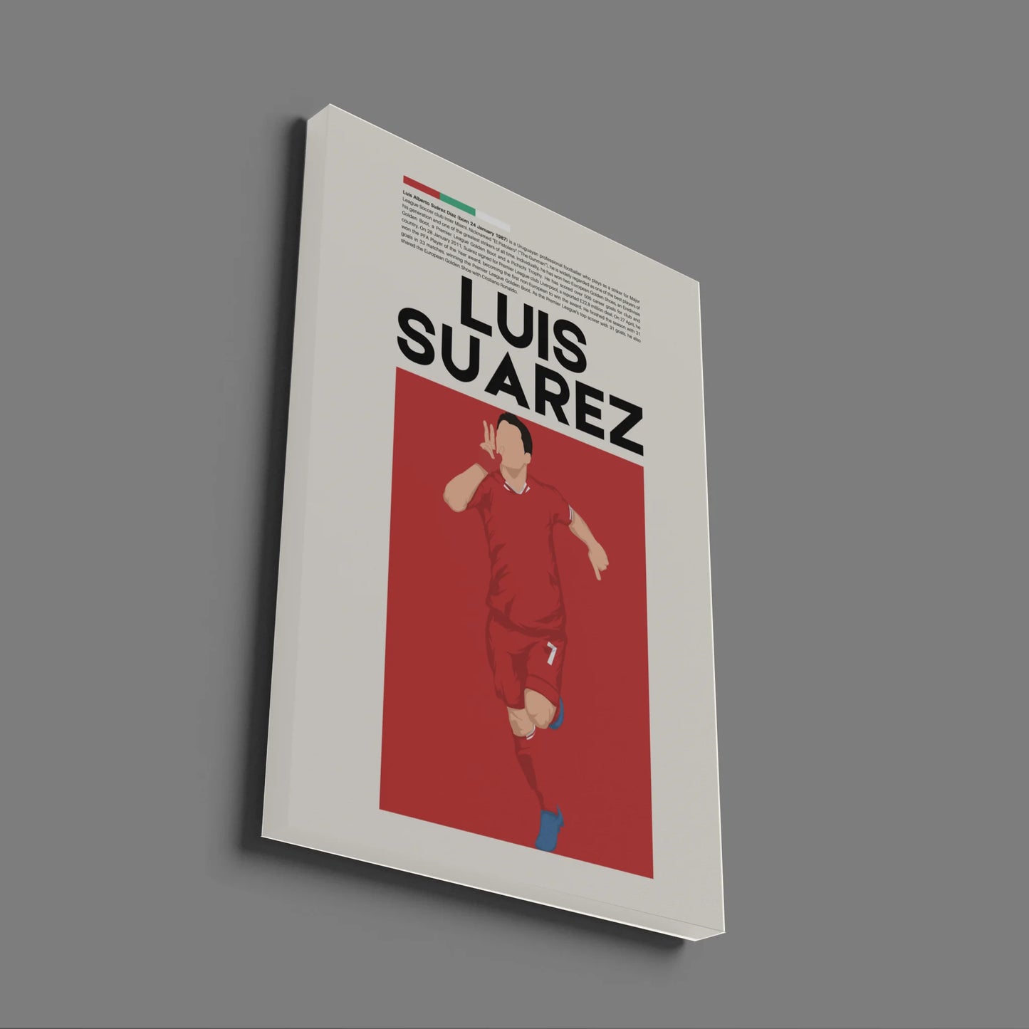 Luis Suárez Liverpool - Minimalist