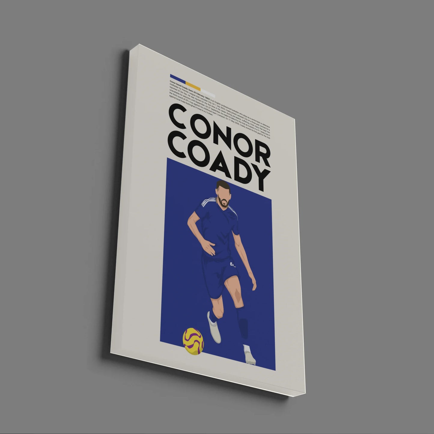 Conor Coady Leicester - Minimalist
