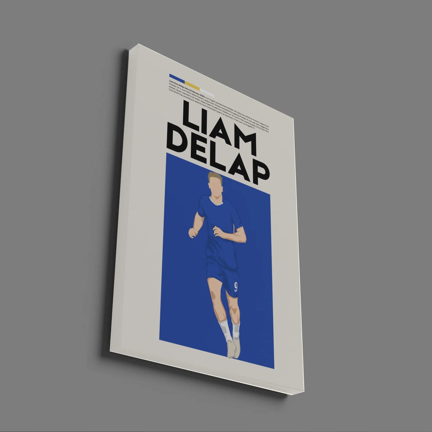 Liam Delap Chelsea - Minimalist