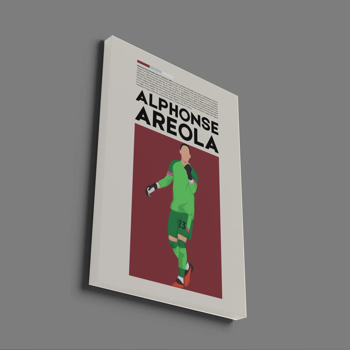 Alphonse Areola West Ham - Minimalist