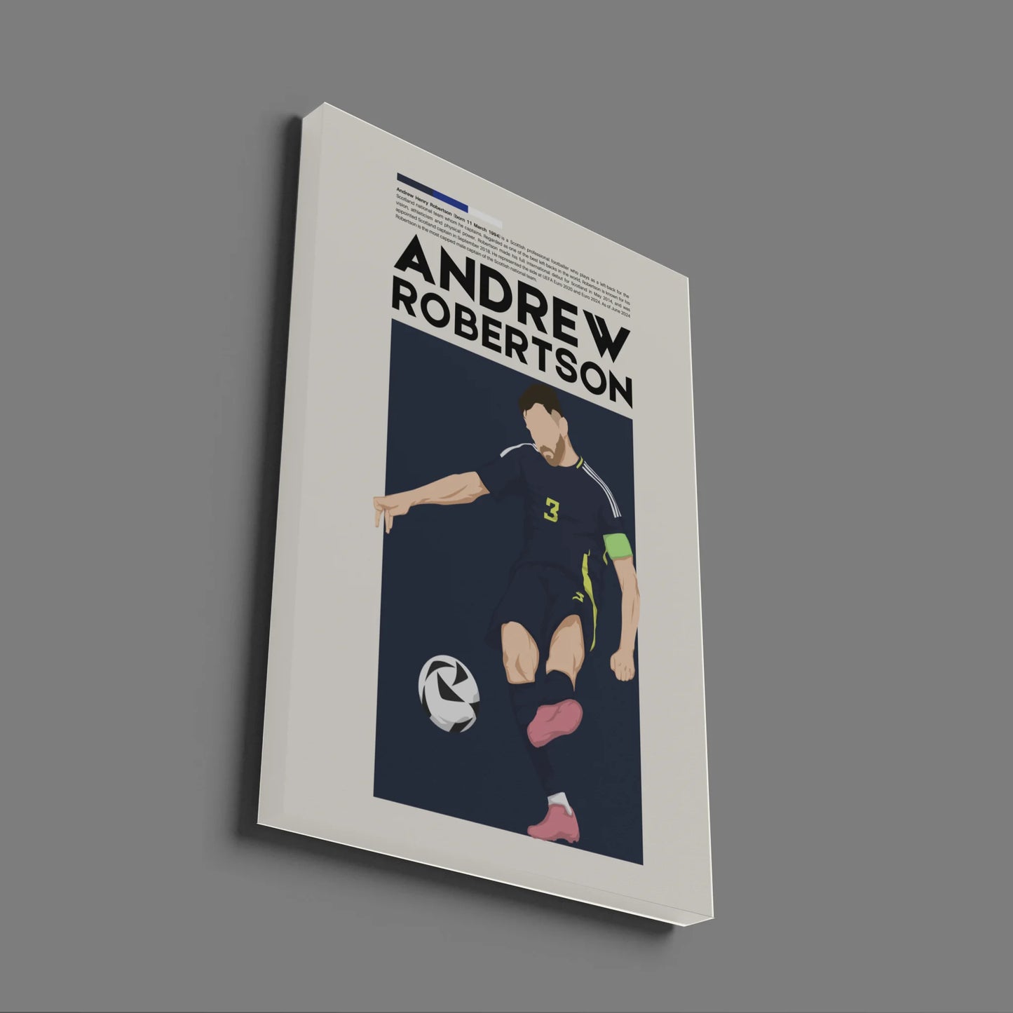 Andrew Robertson Scotland - Minimalist