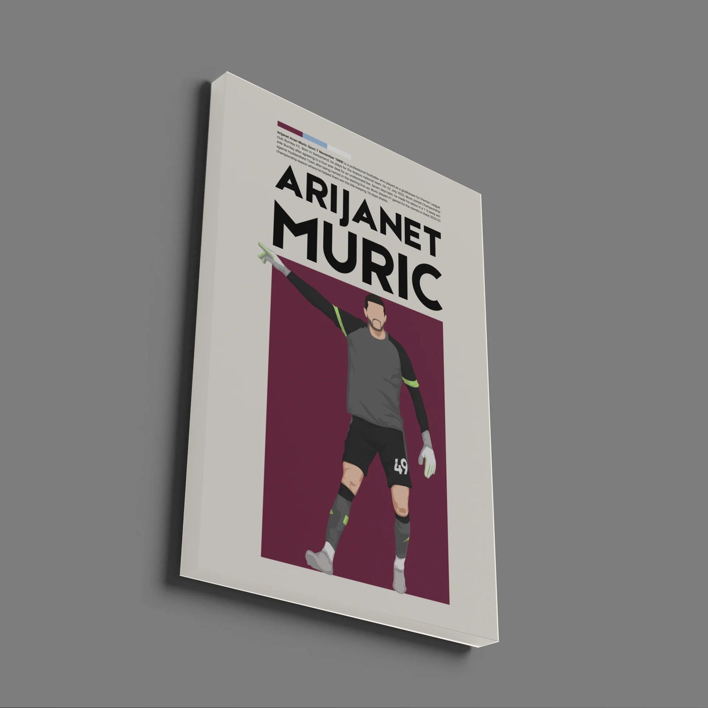 Arijanet Muric Burnley - Minimalist