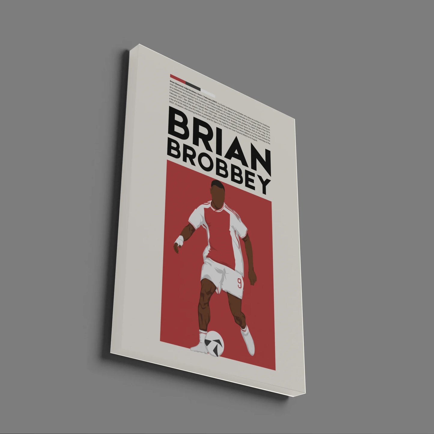 Brian Brobbey Ajax - Minimalist