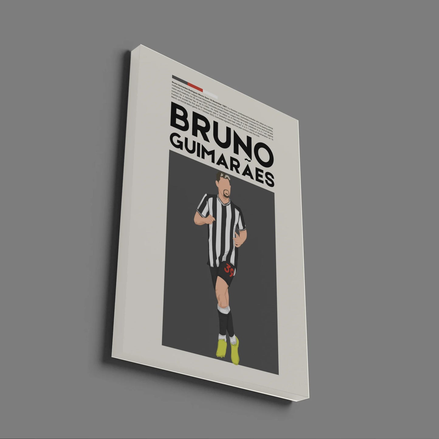 Bruno Guimarães Newcastle - Minimalist