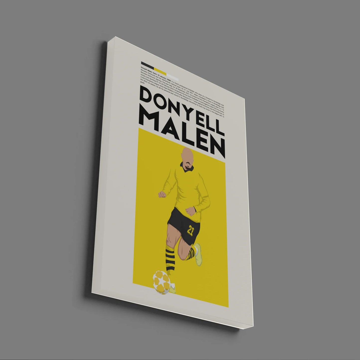 Donyell Malen Dortmund - Minimalist