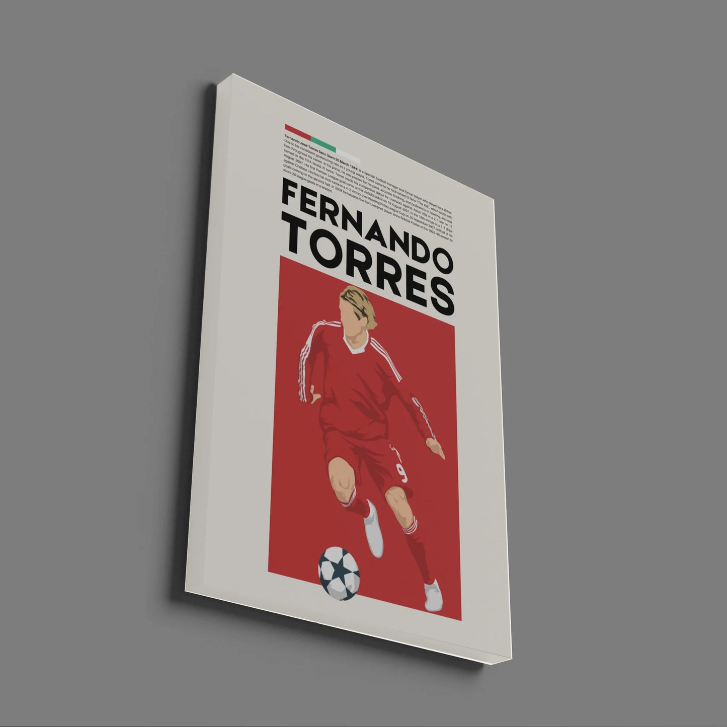 Fernando Torres Liverpool - Minimalist